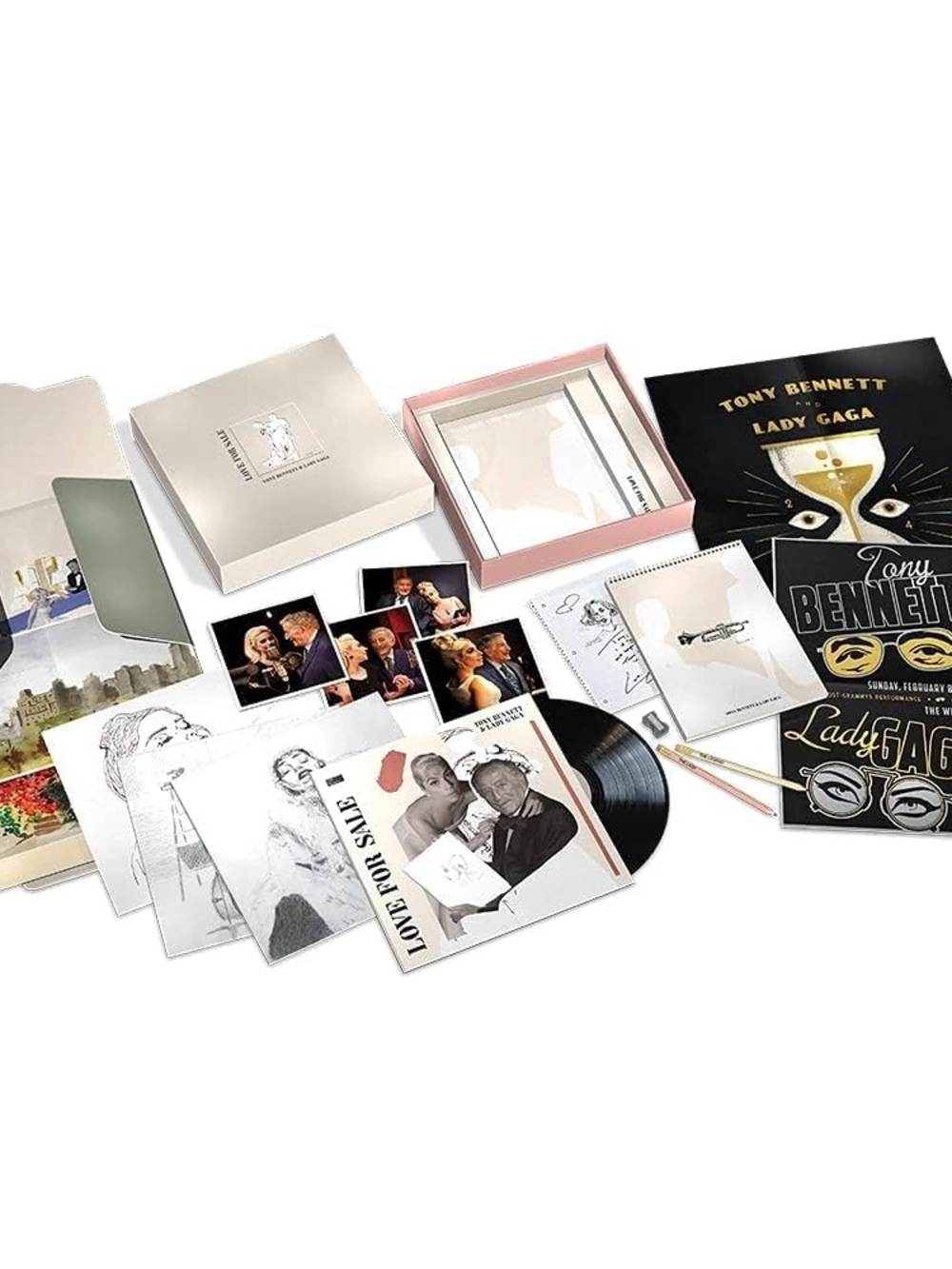 Tony Bennett & Lady Gaga Deluxe Vinyl Box Set - Black & Gold